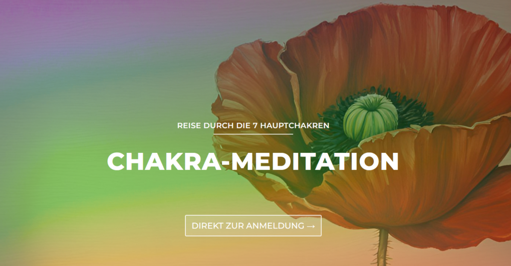 Angebot: Chakra-Meditation durch die sieben Hauptchakren